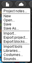 Fireblock quickstart file menu en.png