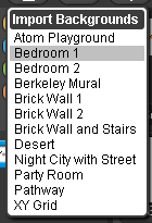 Fireblock quickstart backgrounds menu en.png